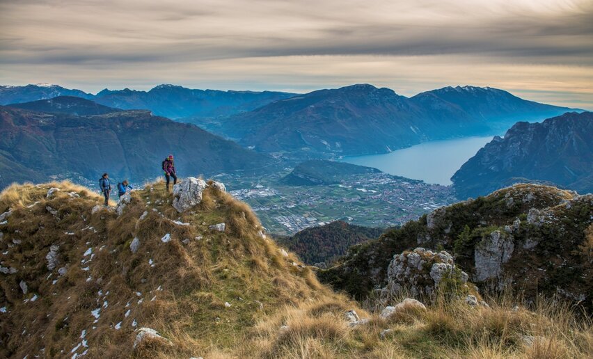 Sulla cima del Monte Misone