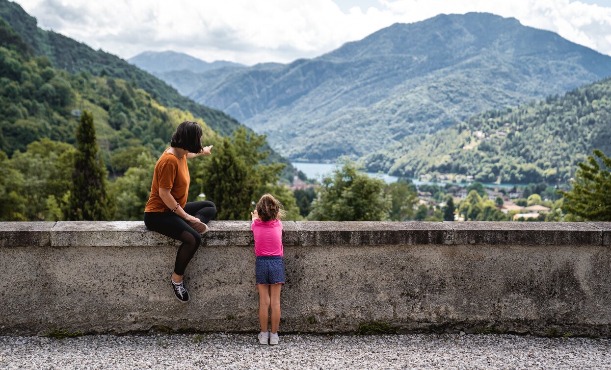 The view of Lake Ledro from military memorial of Bezzecca | © Alice Russolo, Garda Trentino