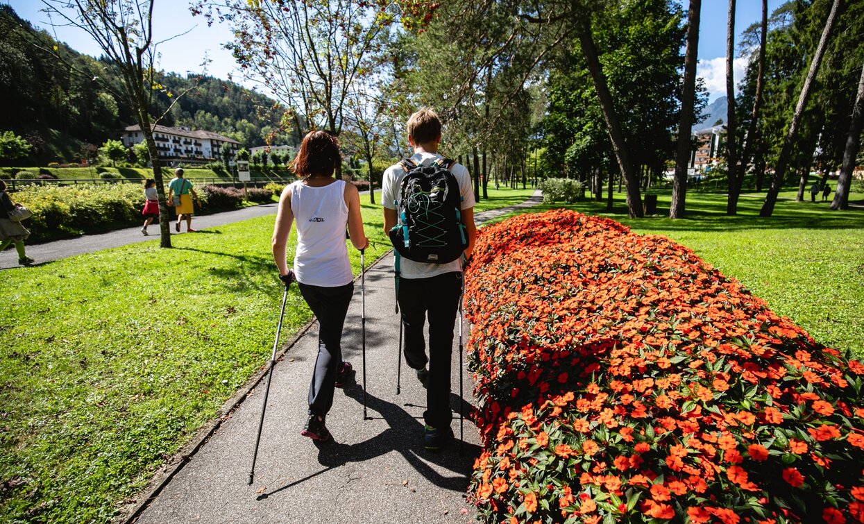Nel parco delle Terme di Comano | © Fototeca Trentino Sviluppo foto di A. Russolo, North Lake Garda Trentino Nel parco delle Terme di Comano | © Fototeca Trentino Sviluppo foto di A. Russolo, North Lake Garda Trentino