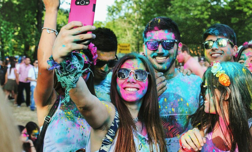 Central Color - Color run