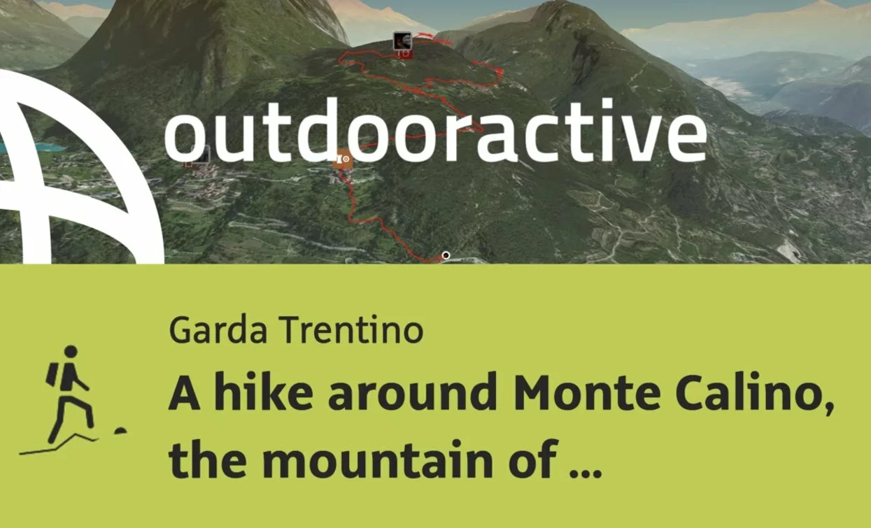 Bergwanderung am Gardasee: Eine Wanderung um den Monte Calino, den Berg von Tenno | © Outdooractive – Flyover Videos