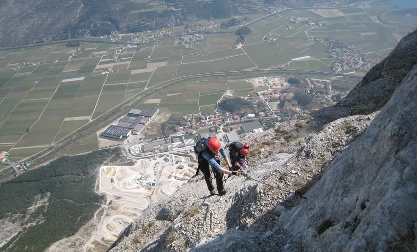 Klettersteig "Che Guevara" | © Ralf Stute - www.via-ferrata.de, Garda Trentino 