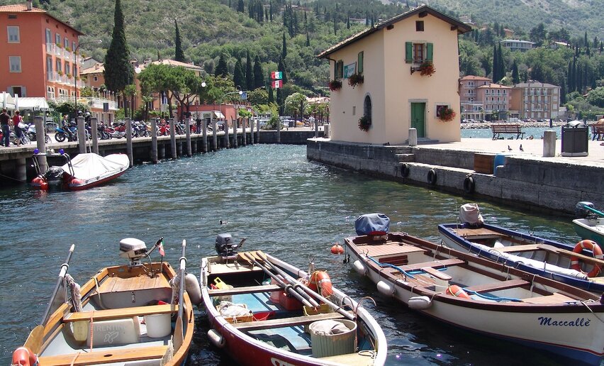 The small harbor in Torbole | © Archivio Garda Trentino, Garda Trentino