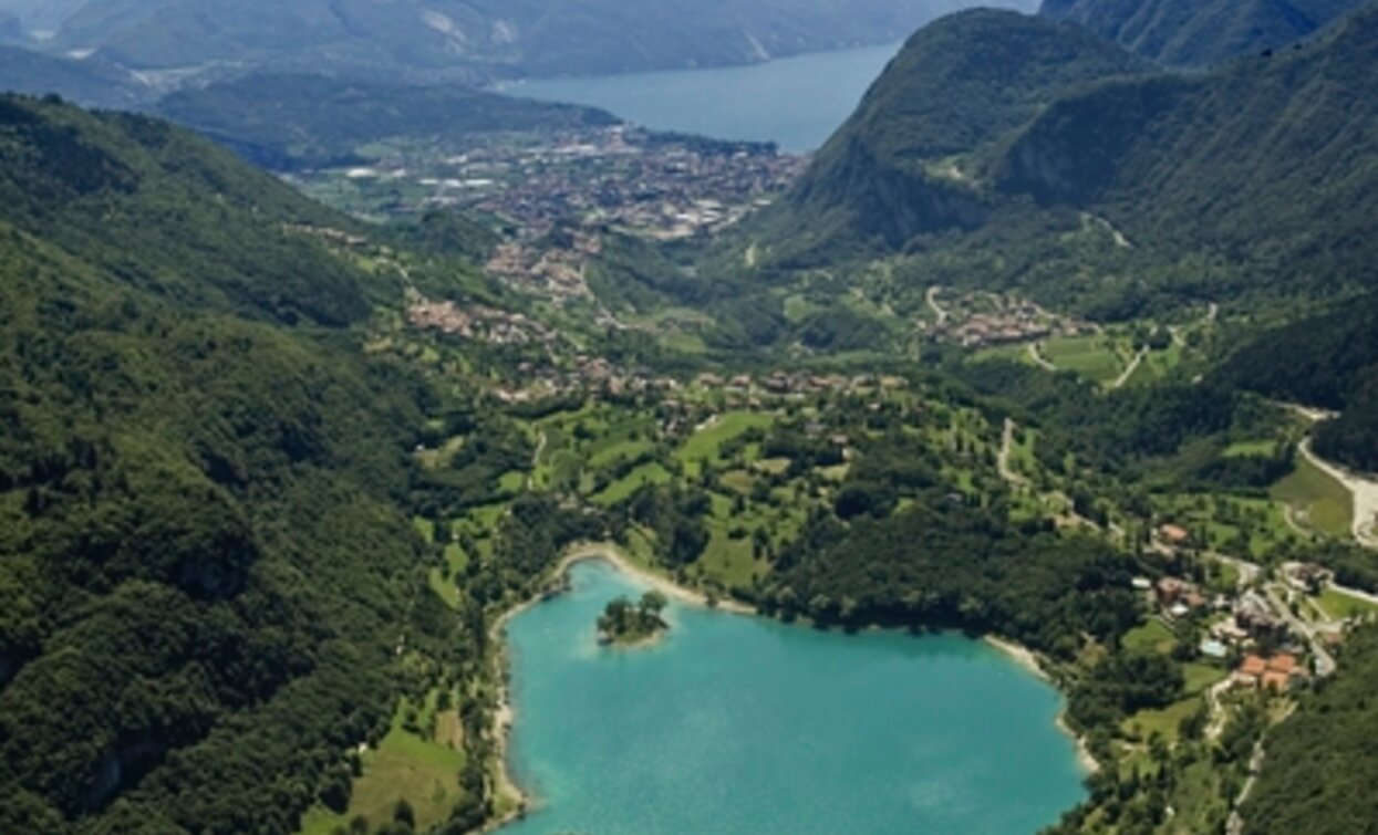 See Tenno von oben | © APT Garda Trentino, North Lake Garda Trentino 