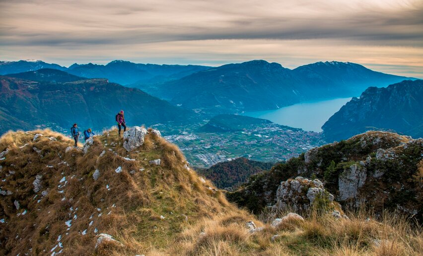 Auf dem Gipfel des Monte Misone