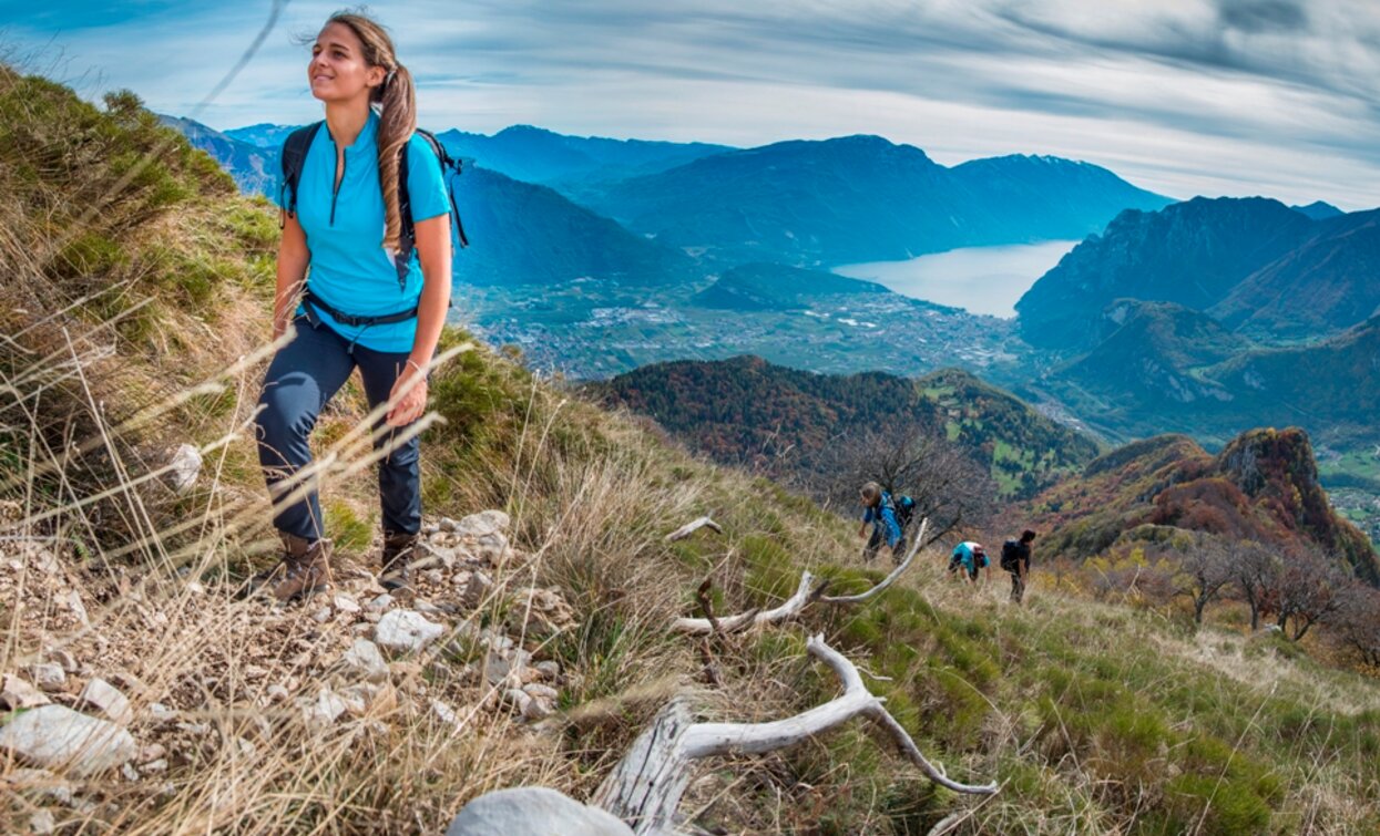 Getting on Monte Misone | © Archivio Garda Trentino - Foto G.P. Calzà, Garda Trentino