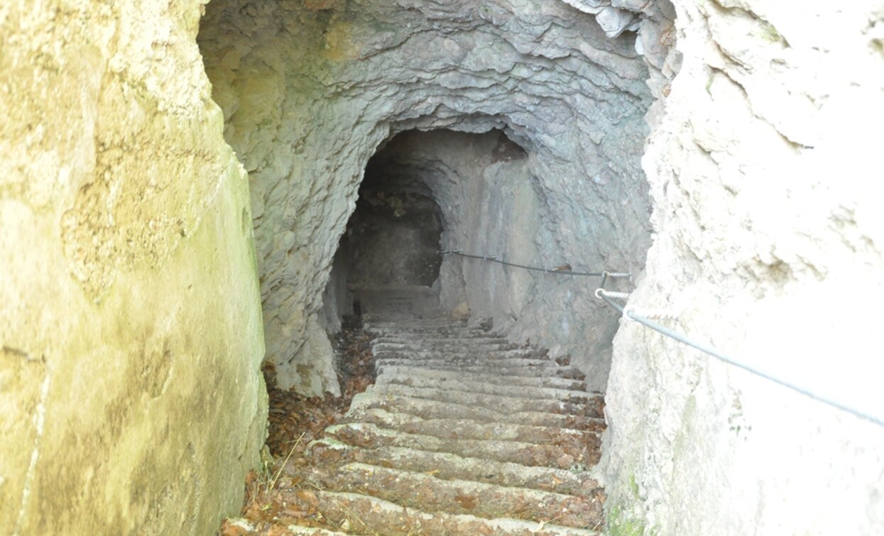 Austro-Hungarian artillery observation post - Monte Creino | © ApT Rovereto Vallagarina Monte Baldo - Prodotto Outdoor, Garda Trentino