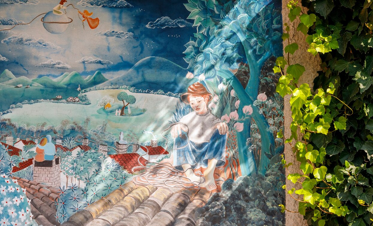 Murales von Balbido | © Fototeca Trentino Sviluppo foto di L. Gaudenzio, Garda Trentino