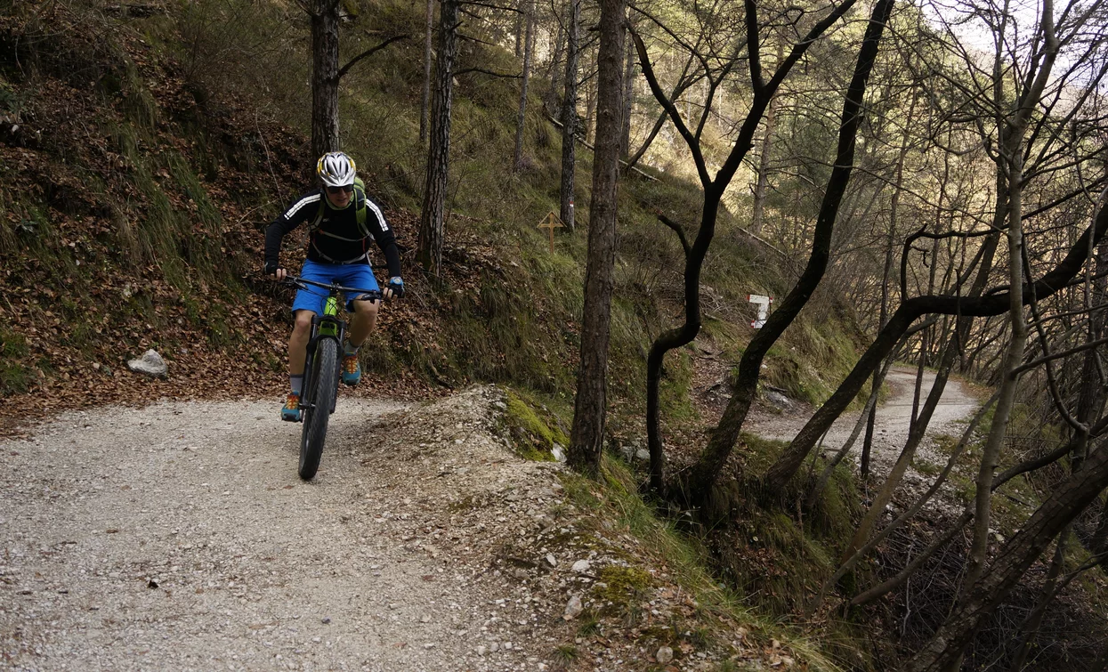 Passage auf dem ersten Teil der "Pinza" | © Archivio Garda Trentino (ph. Marco Giacomello), Garda Trentino 