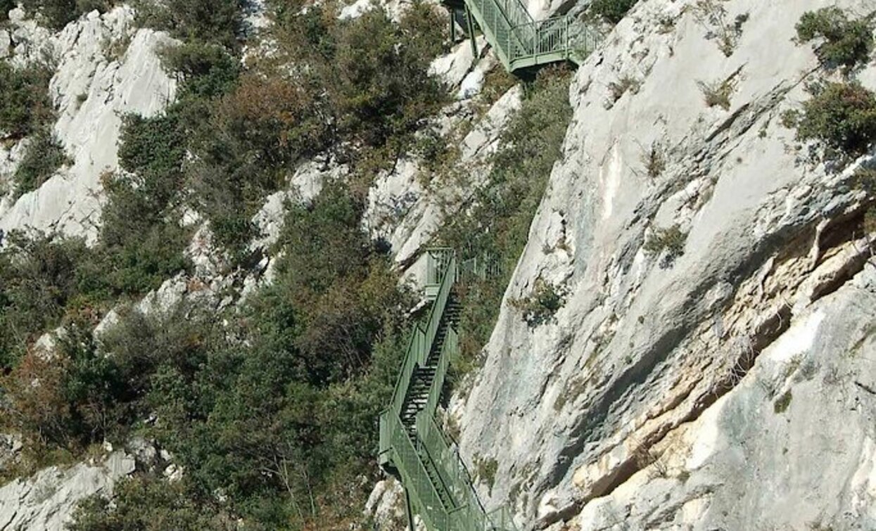 Weg Busatte - Tempesta: die Treppe | © A. Fava ©APT Garda Trentino , Garda Trentino 