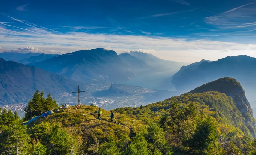 Panorama dalla cime del Biaina sul lago di Garda / Garda Trentino | © G.P. Calzà, North Lake Garda Trentino 