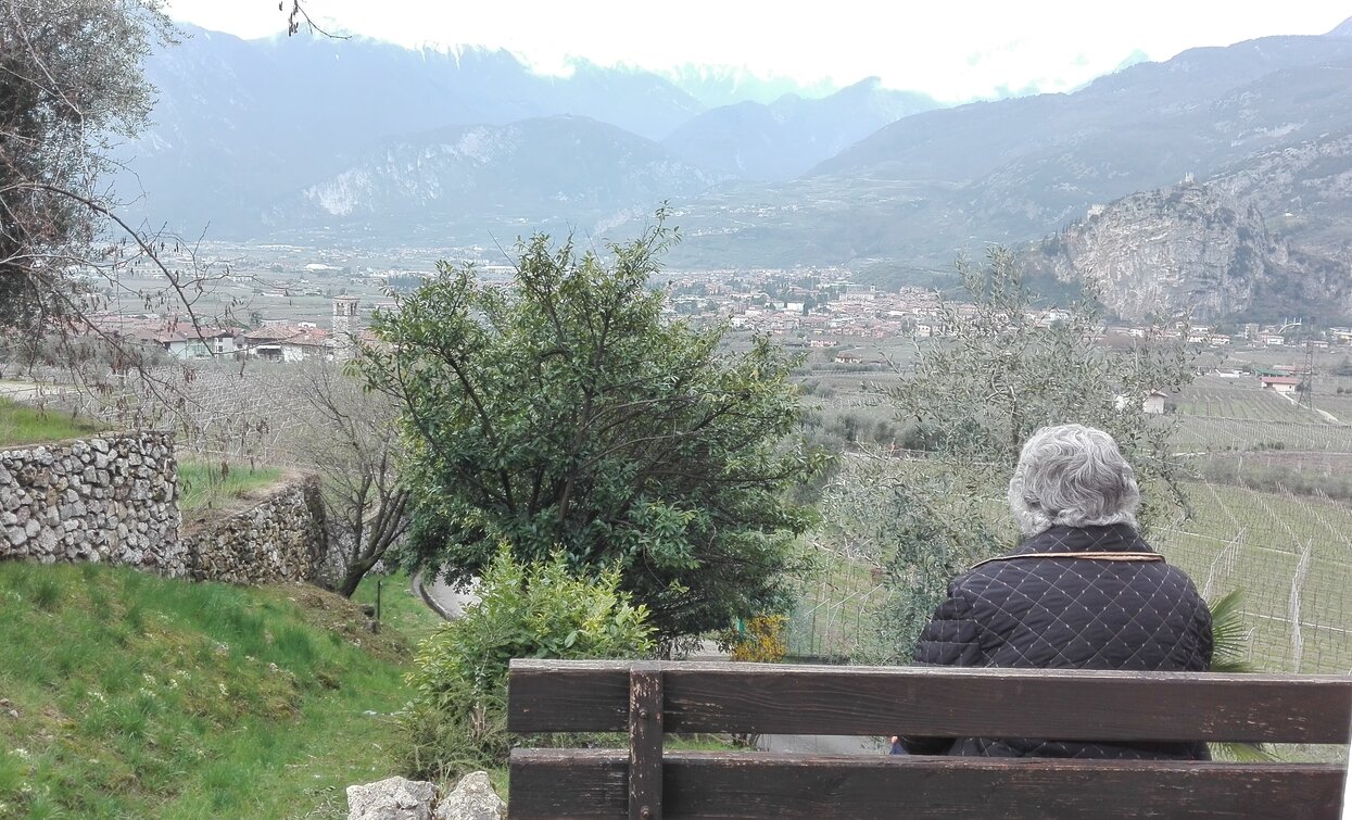 Ausblick über das Sarcatal und Arco | © APT Garda Trentino, North Lake Garda Trentino 
