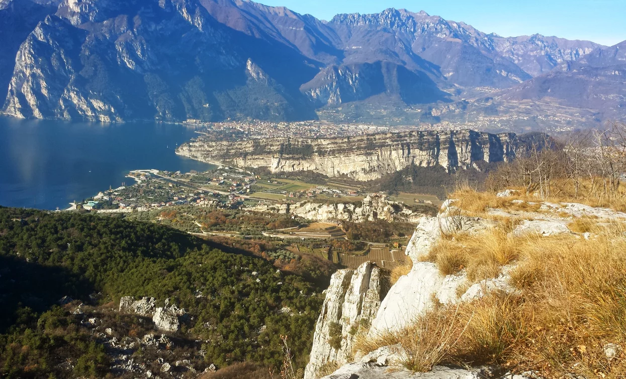 Sulla cresta del Segrom | © Archivio Garda Trentino - Ph. A. Seneci, North Lake Garda Trentino 