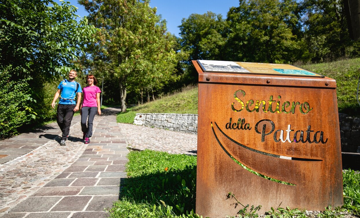 Startpunkt des Kartoffelwegs | © Fototeca Trentino Sviluppo foto di A. Russolo, Garda Trentino 