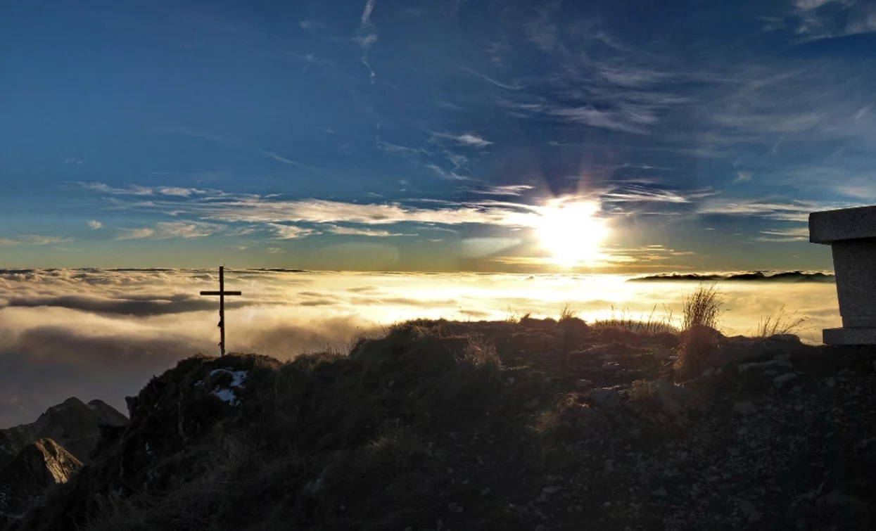 Panoramica dalla cima del Monte Cadria | © Fabrizio Novali, Garda Trentino 