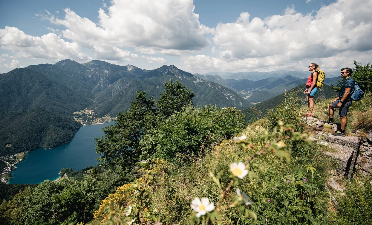 Lake Ledro from Dromaè | © Alice Russolo, Garda Trentino 