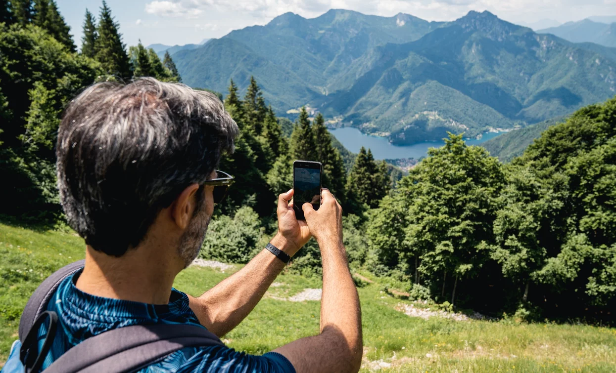 Der Ledrosee von Dromaè aus | © Alice Russolo, Garda Trentino 