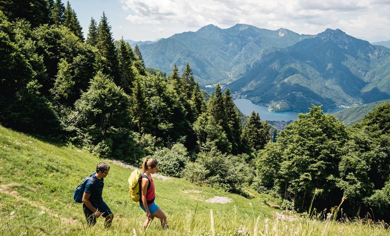 Der Ledrosee von Dromaè aus | © Alice Russolo, Garda Trentino 