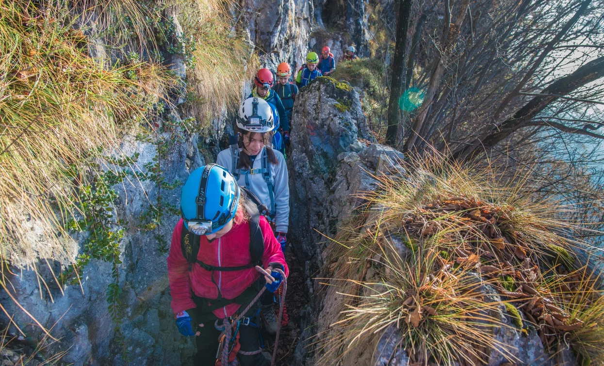 Lungo il percorso verso Cima Rocca | © G.P. Calzà, Garda Trentino 