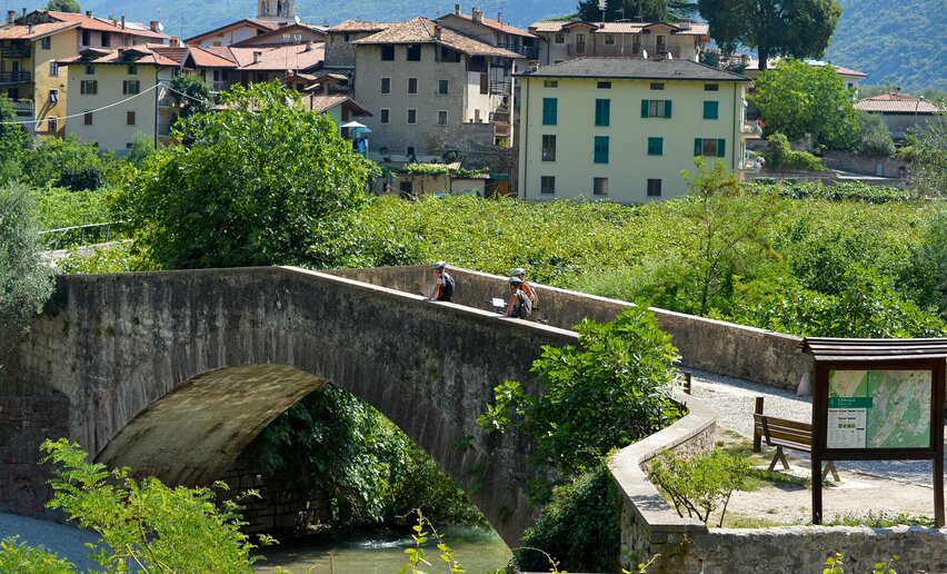 4.2 Verso nord sulla ciclabile del Sarca: da Arco a Sarche