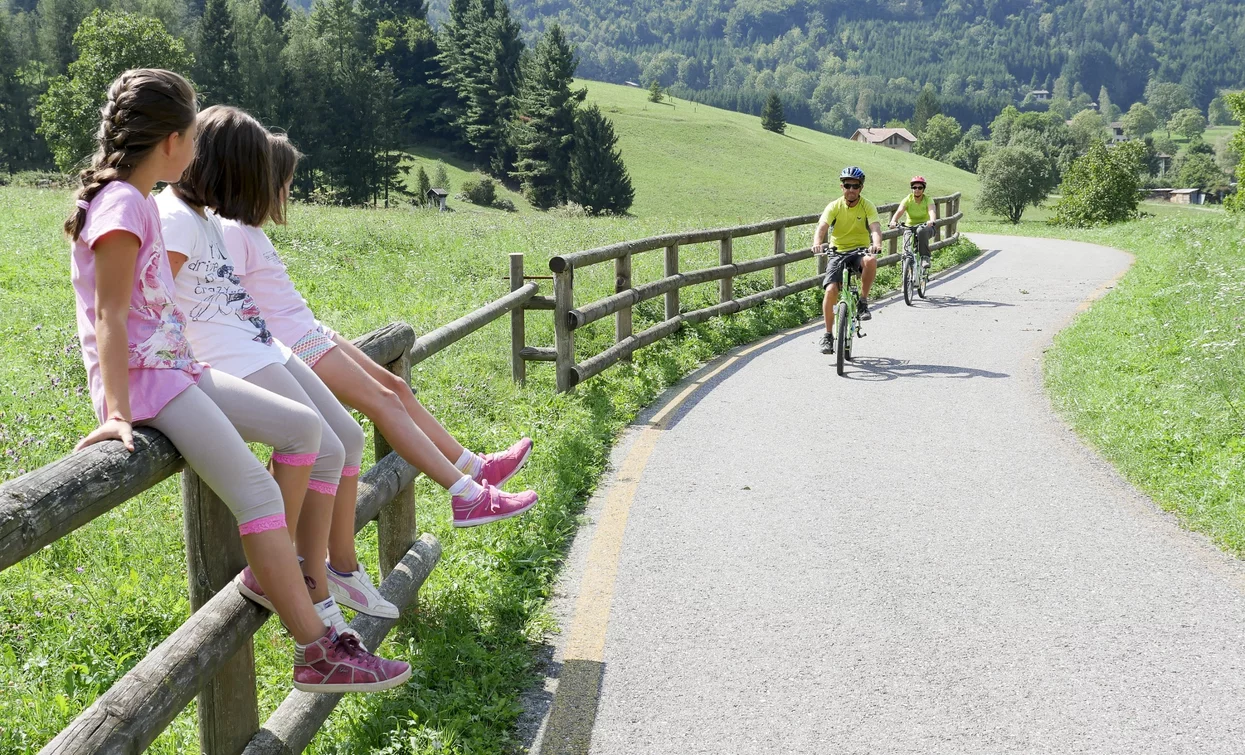 Ledro Valley cycle path | © Roberto Vuilleumier, Garda Trentino