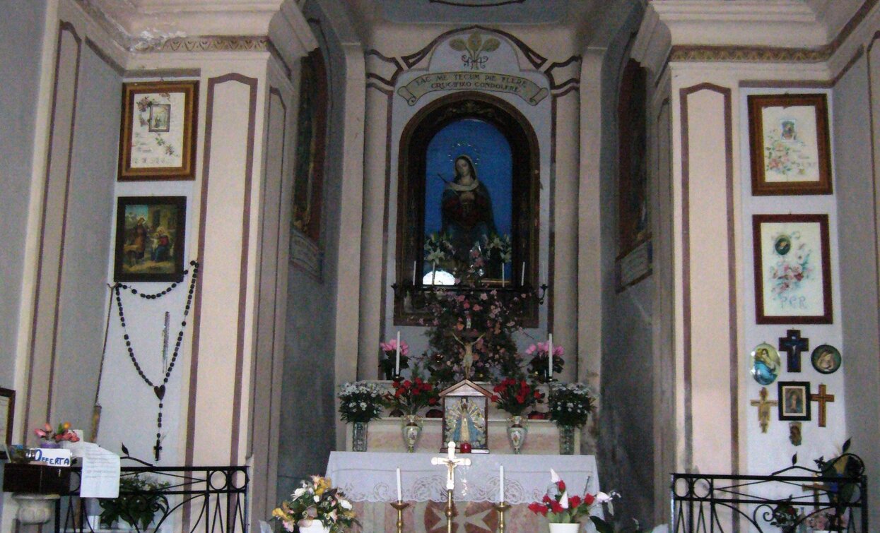 Inside the church | © Staff Outdoor Garda Trentino AC, Garda Trentino