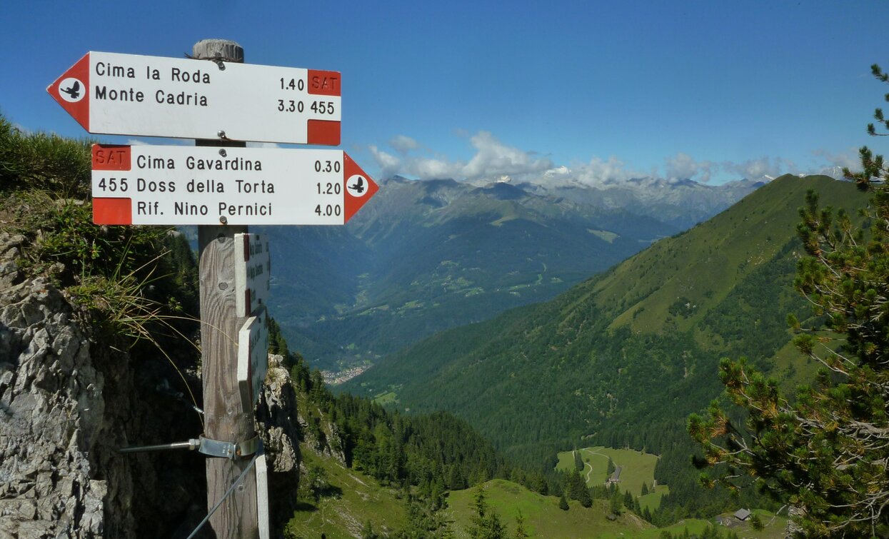 Alla fine del sentiero SAT 455 | © Stefania Oradini, Garda Trentino 
