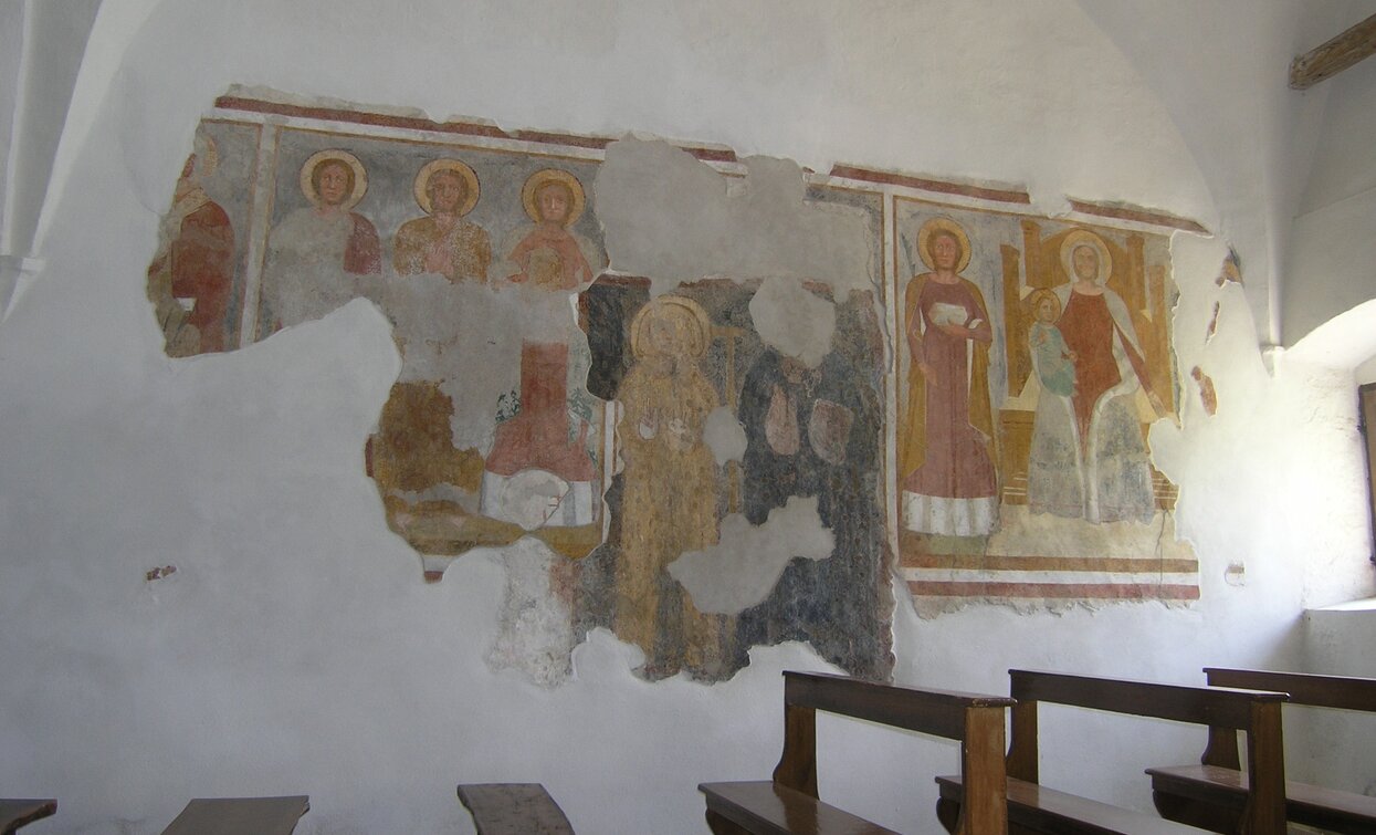 Fresken in der Kirche Santa Lucia | © Staff Outdoor Garda Trentino AC, North Lake Garda Trentino 