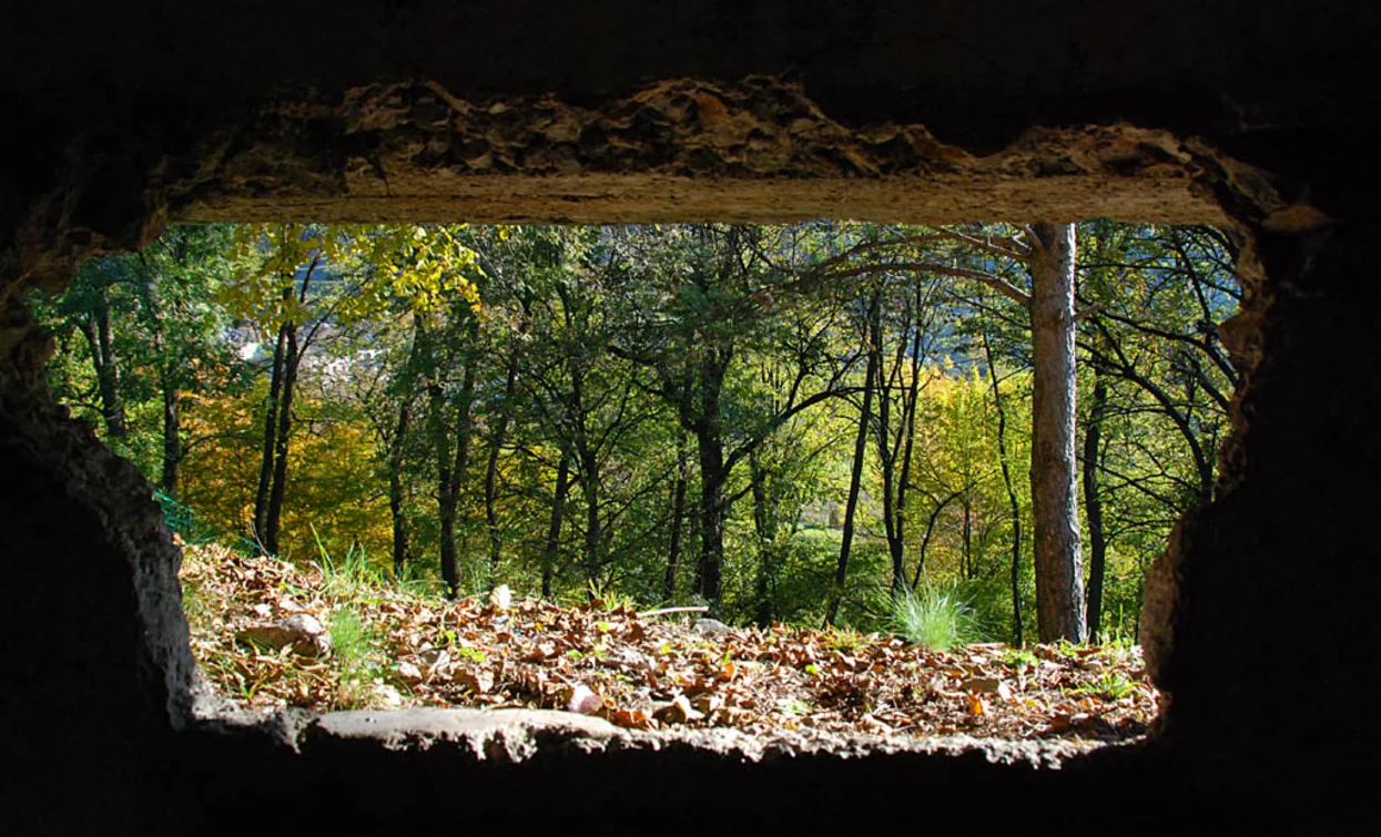 Blick aus dem Schützengraben | © Voglino e Porporato, Garda Trentino