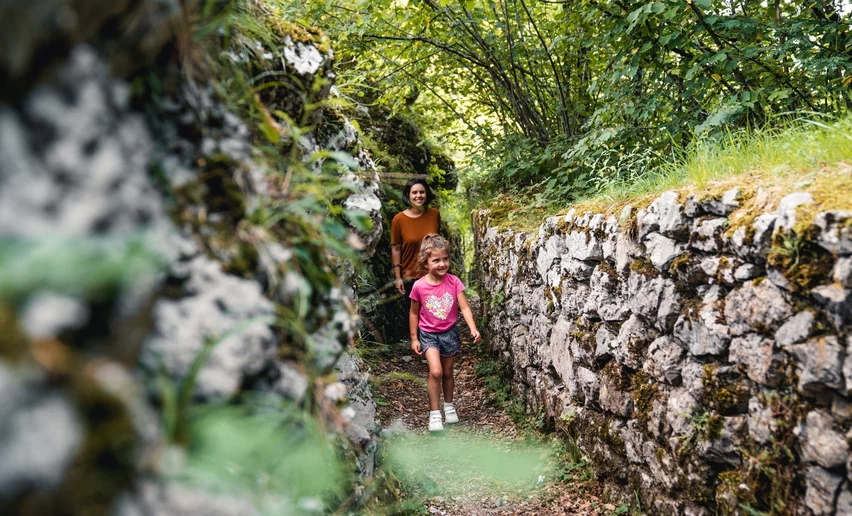 I camminamenti delle trincee | © Alice Russolo, Garda Trentino 