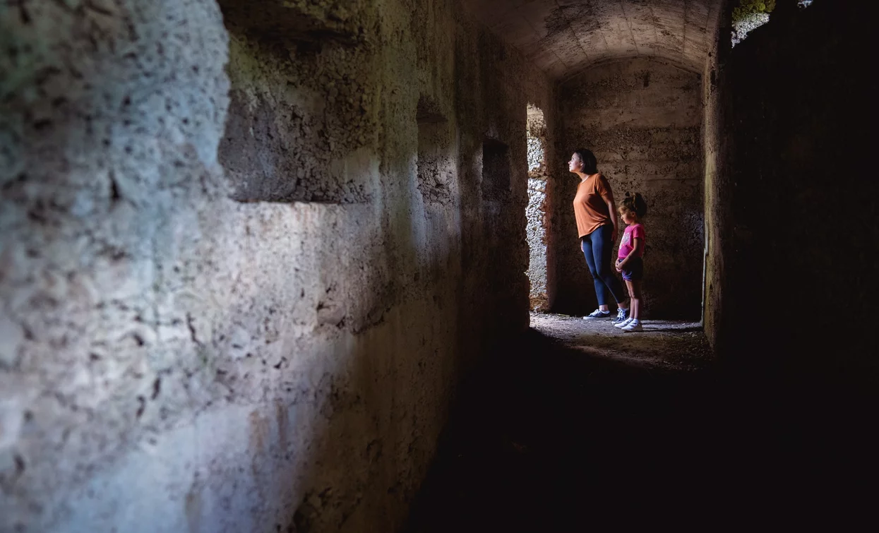 I camminamenti delle trincee | © Alice Russolo, Garda Trentino 