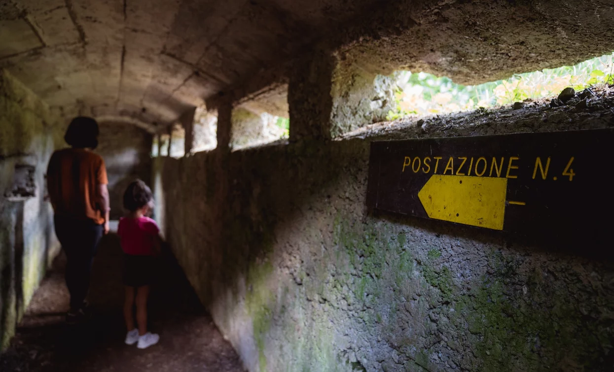 Postazioni di vedetta delle trincee | © Alice Russolo, Garda Trentino 