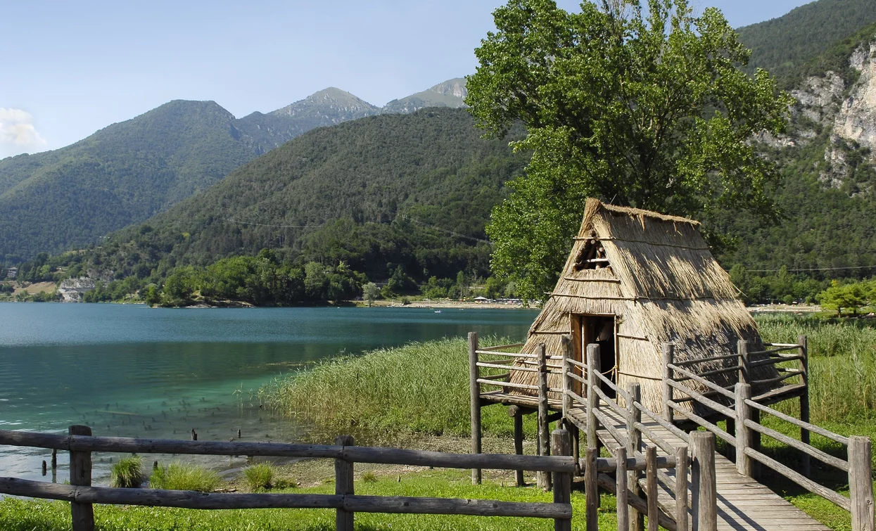 Pile dwellings of Lake Ledro | © Romano Magrone, Garda Trentino