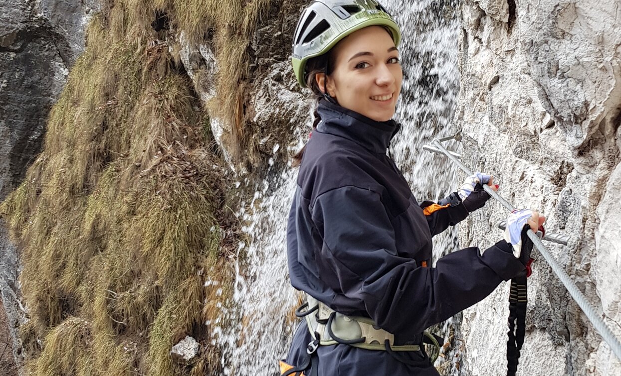 Ferrata Signora delle Acque - Ballino | © A. Seneci, Garda Trentino 