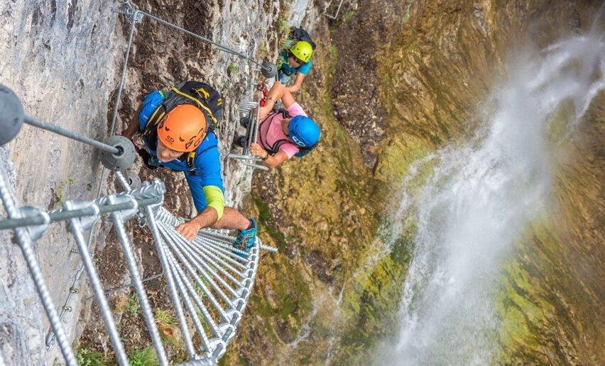 Via Ferrata Signora delle Acque | © Giampaolo Calzà ©APT Garda Trentino, Garda Trentino 