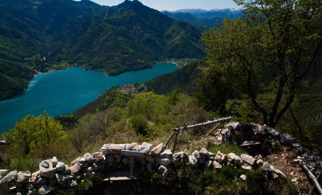 Vista sul lago di Ledro | © Mark van Hattem, Garda Trentino 