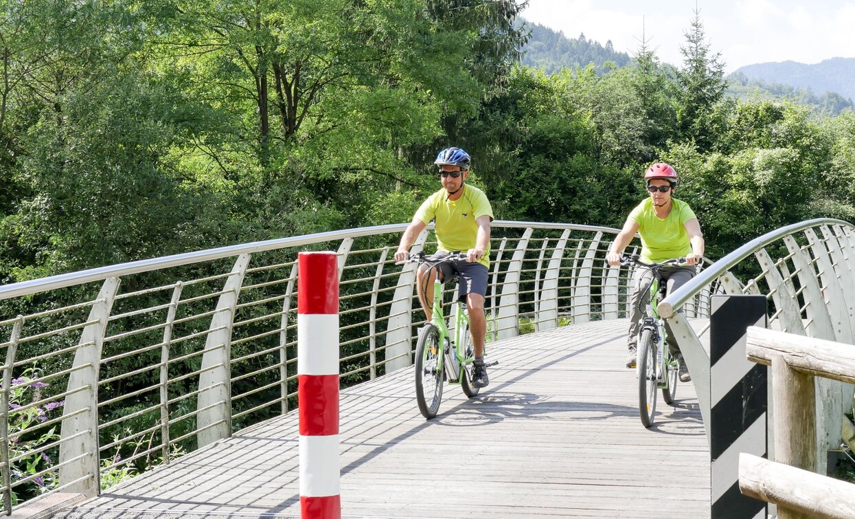 Brücke entlang des Radwegs im Ledrotal | © Archivio Garda Trentino (ph. Roberto Vuilleumier), Garda Trentino