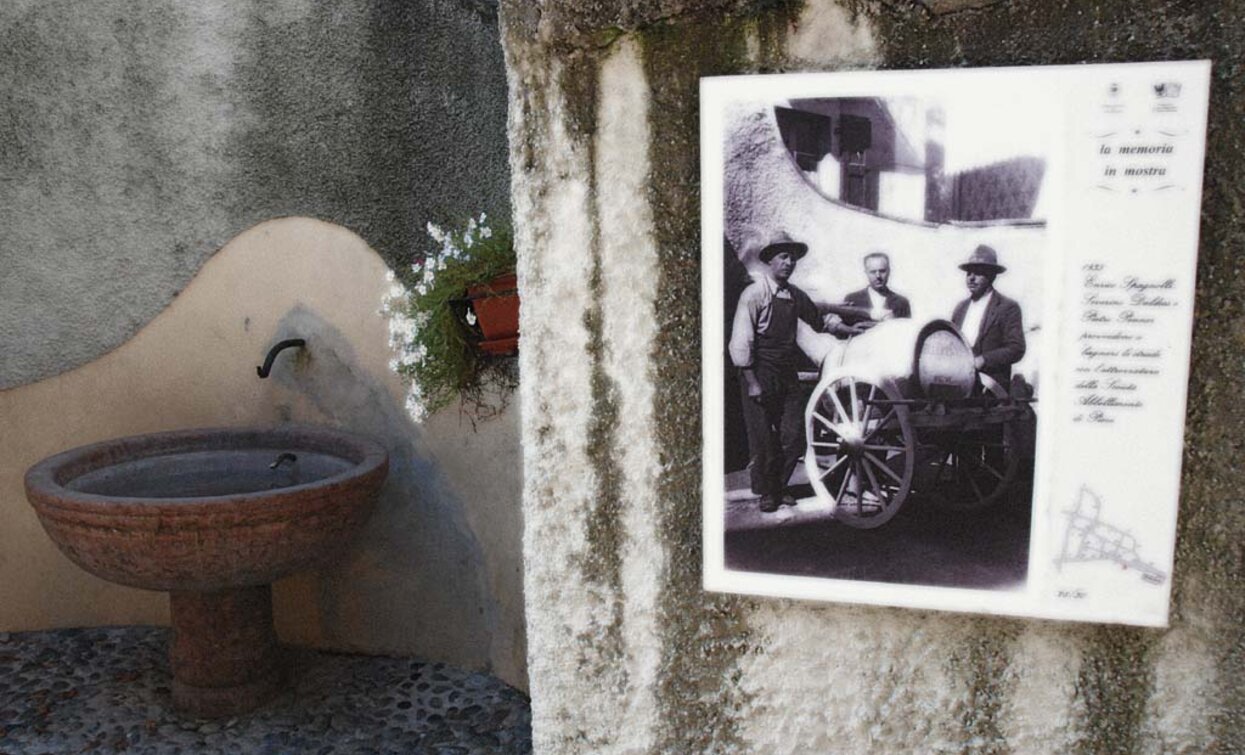One of the panels of The memory on display | © Staff Outdoor Garda Trentino AC, Garda Trentino