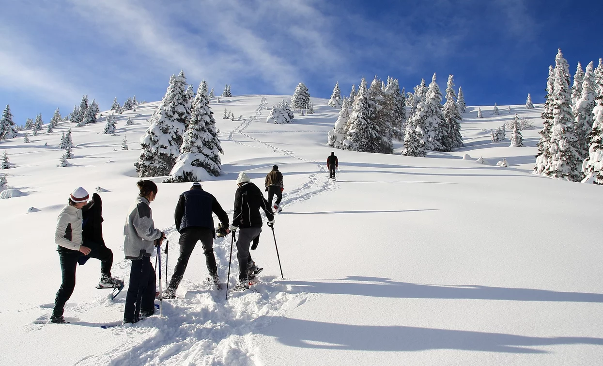 Snowshoe hike at Tremalzo | © Franco Daldoss, Garda Trentino