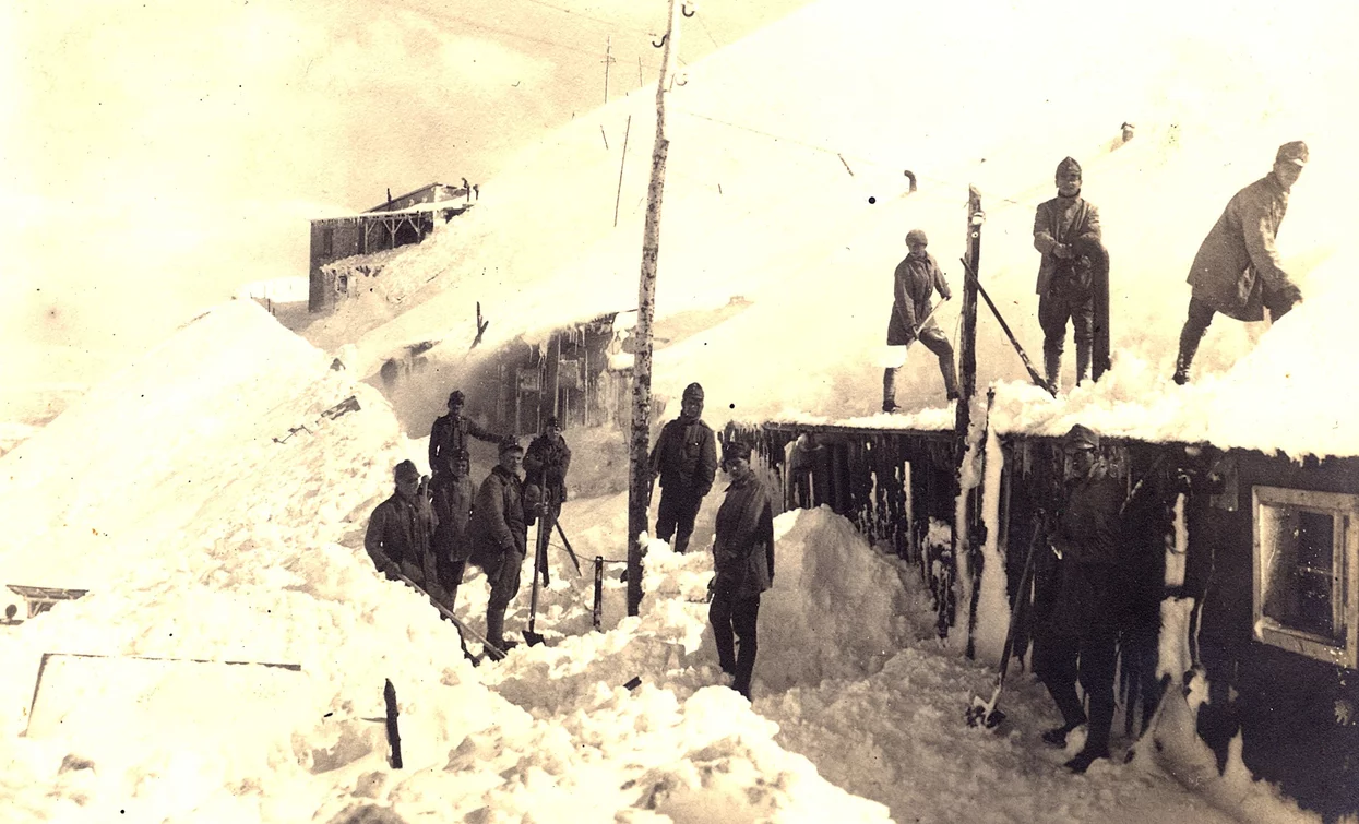 The Pernici Refuge during the First World War | © Staff Outdoor Garda Trentino AC, Garda Trentino
