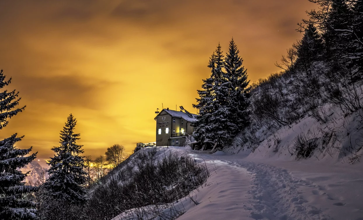 Winter in der Rifugio Pernici | © Massimo Novali, Garda Trentino