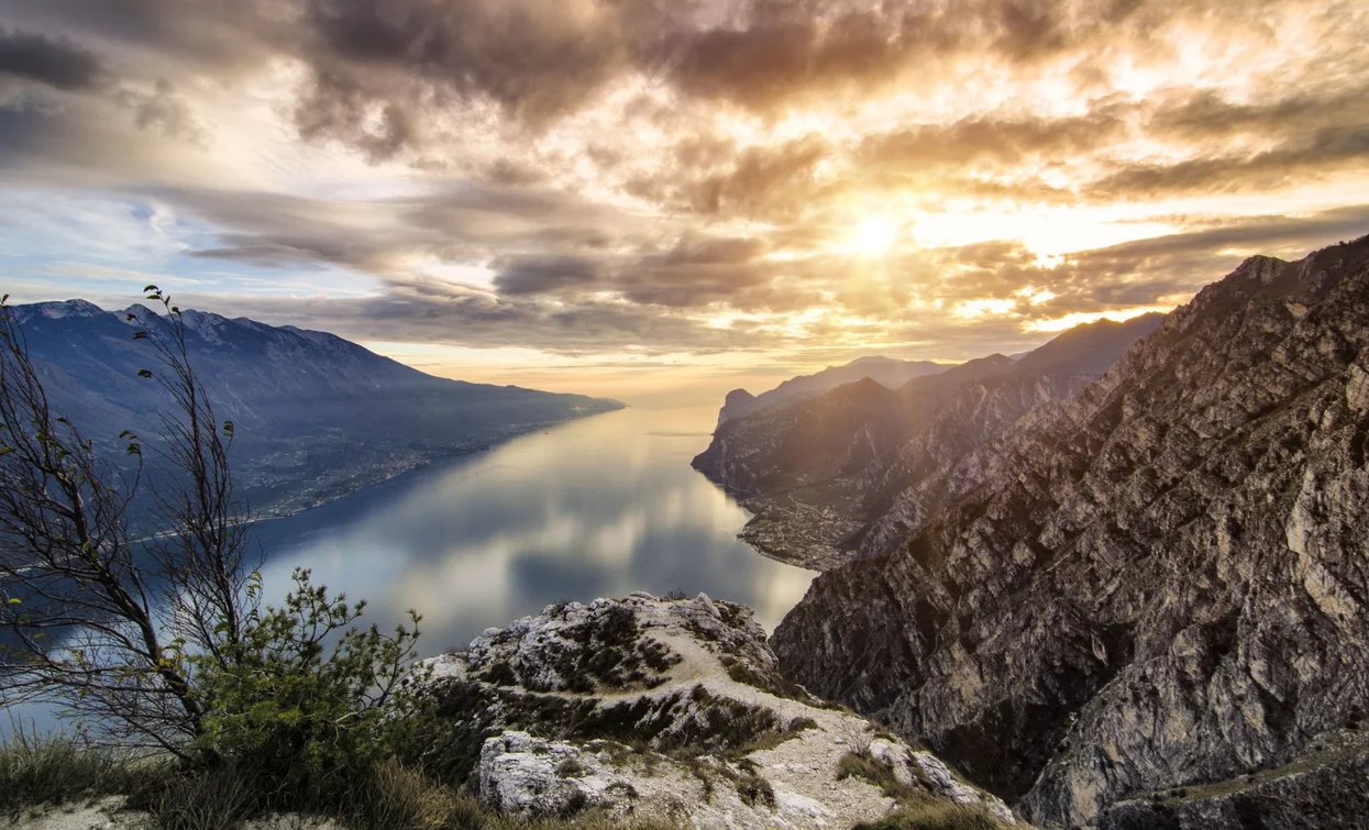 Blick von der Punta Larici | © Archivio Garda Trentino (ph. Mattia Bonavida), North Lake Garda Trentino 