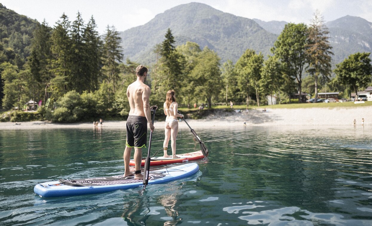 Route around Lake Ledro by SUP | © Archivio Garda Trentino (ph. Watchsome), Garda Trentino