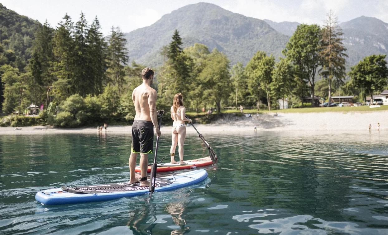 Rundfahrt um den Ledrosee mit dem SUP | © Archivio Garda Trentino (ph. Watchsome), Garda Trentino