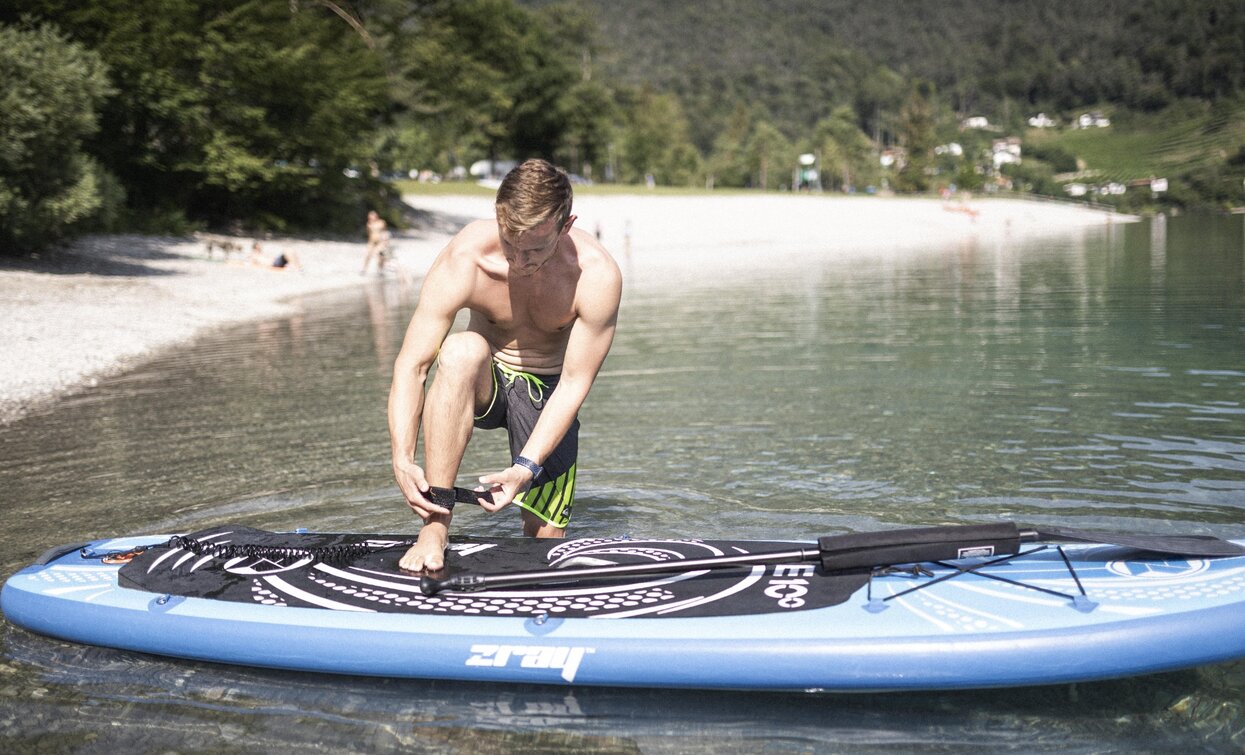 Route around Lake Ledro by SUP | © Archivio Garda Trentino (ph. Watchsome), Garda Trentino