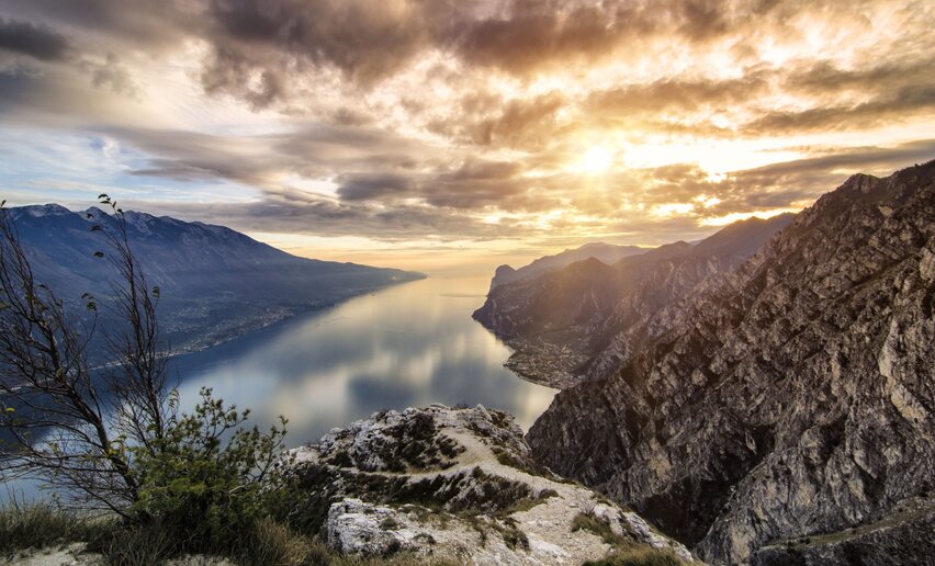 Blick von der Punta Larici | © Archivio Garda Trentino (ph. Mattia Bonavida), North Lake Garda Trentino 