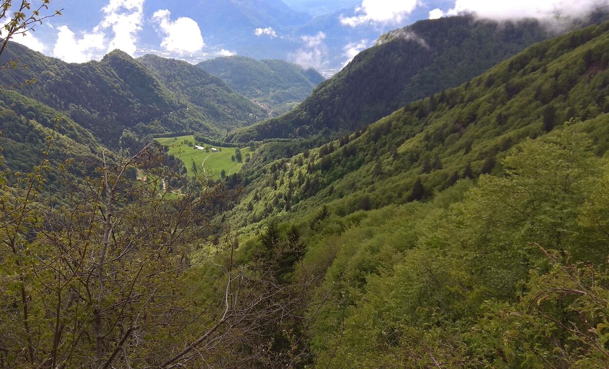 Blick auf Malga Grassi | © Garda Trentino Trail , Garda Trentino