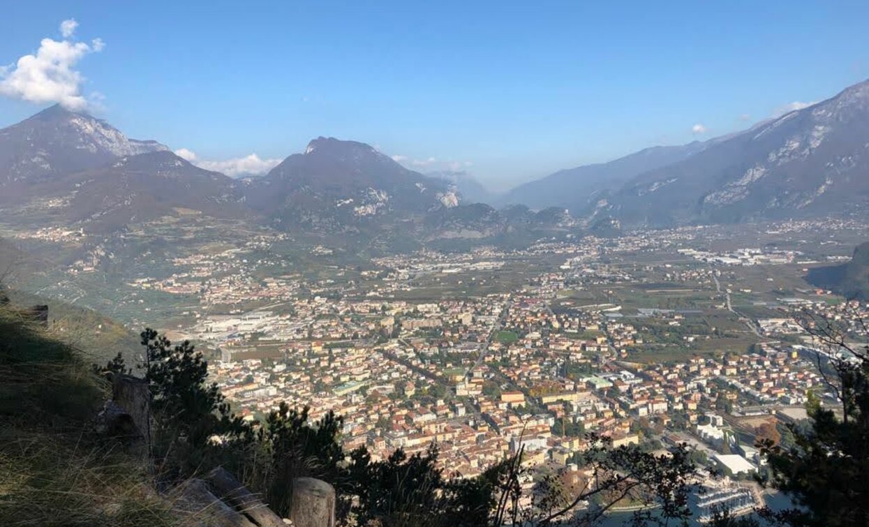 Blick auf Riva del Garda | © Garda Trentino Trail , Garda Trentino