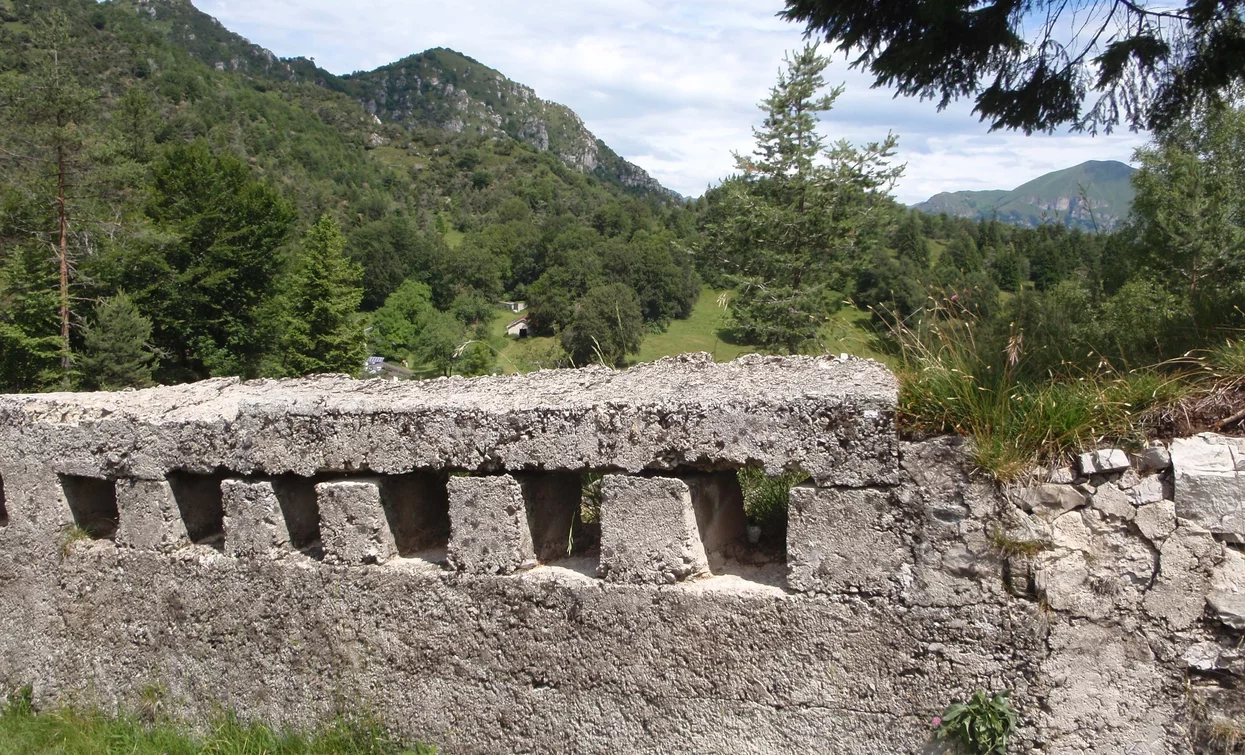 Spuren des Ersten Weltkriegs am Passo Nota | © Archivio Garda Trentino, Garda Trentino 