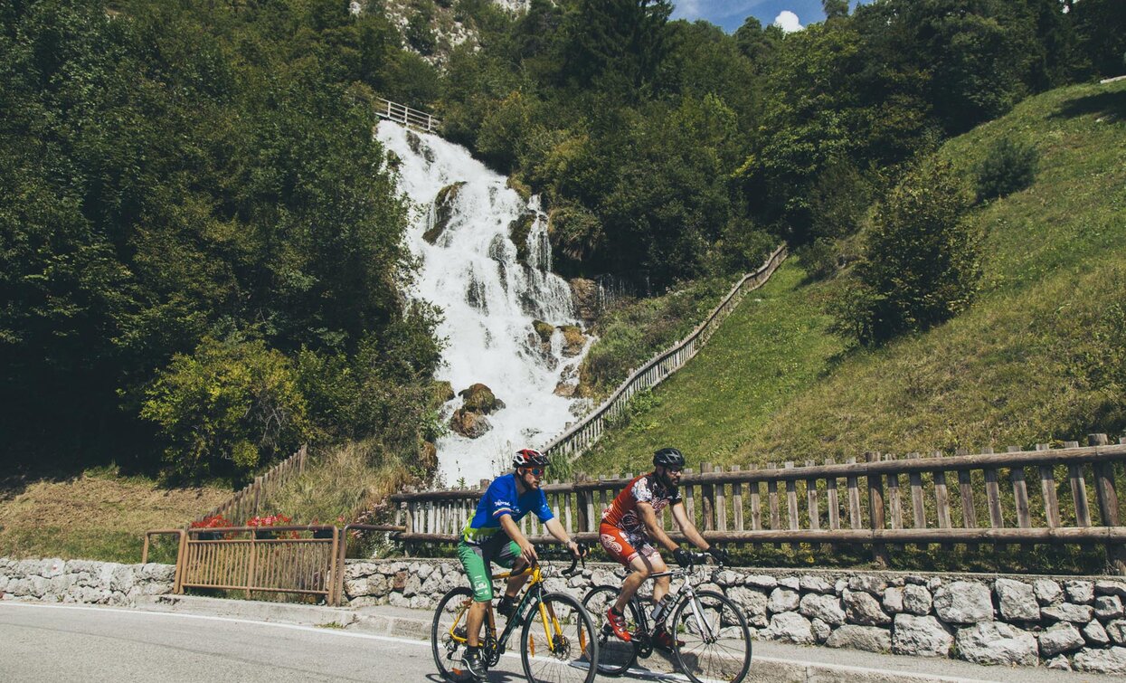 The Rio Bianco waterfalls in Stenico | © Archivio Garda Trentino, Garda Trentino 
